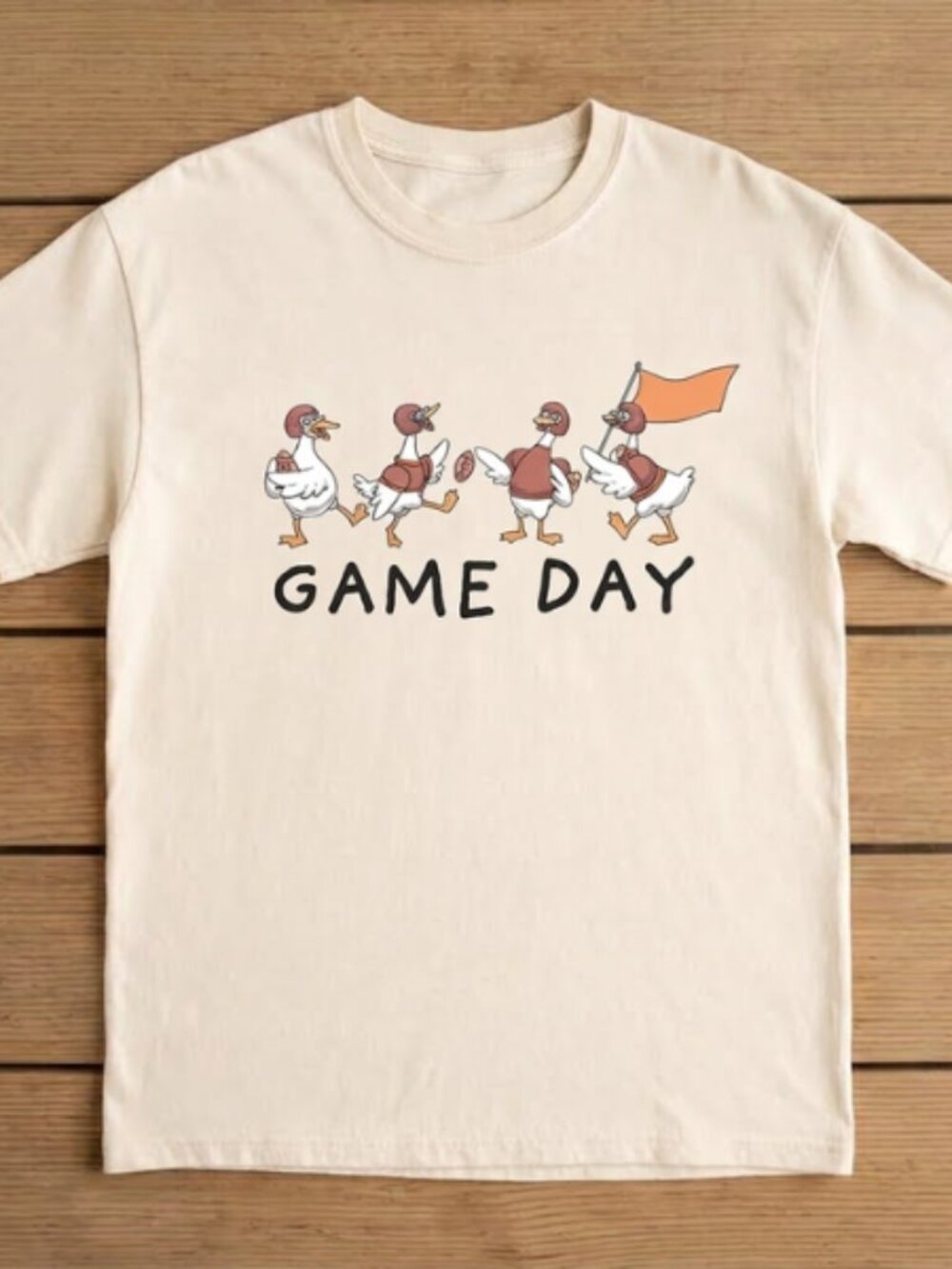 Game Day Ducks oversized tee unisex  T-Shirt